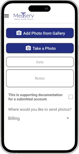 Medserv mobile app